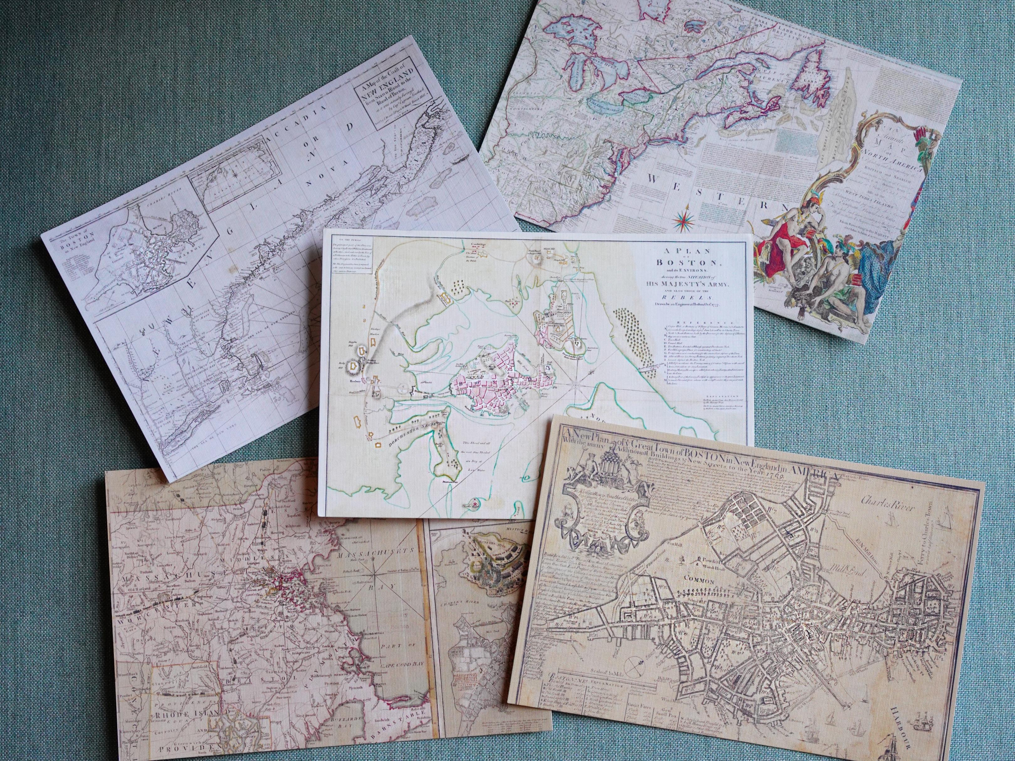 Map Cards & Postcards