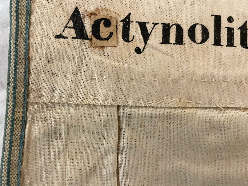 Some of the charts were so large (upwards of 14 feet long) that they required multiple swathes of cotton to be pieced together, like [this chart of a tabular view of rocks](https://acdc.amherst.edu/view/OrraClassroomDrawings/ma01020-0001).