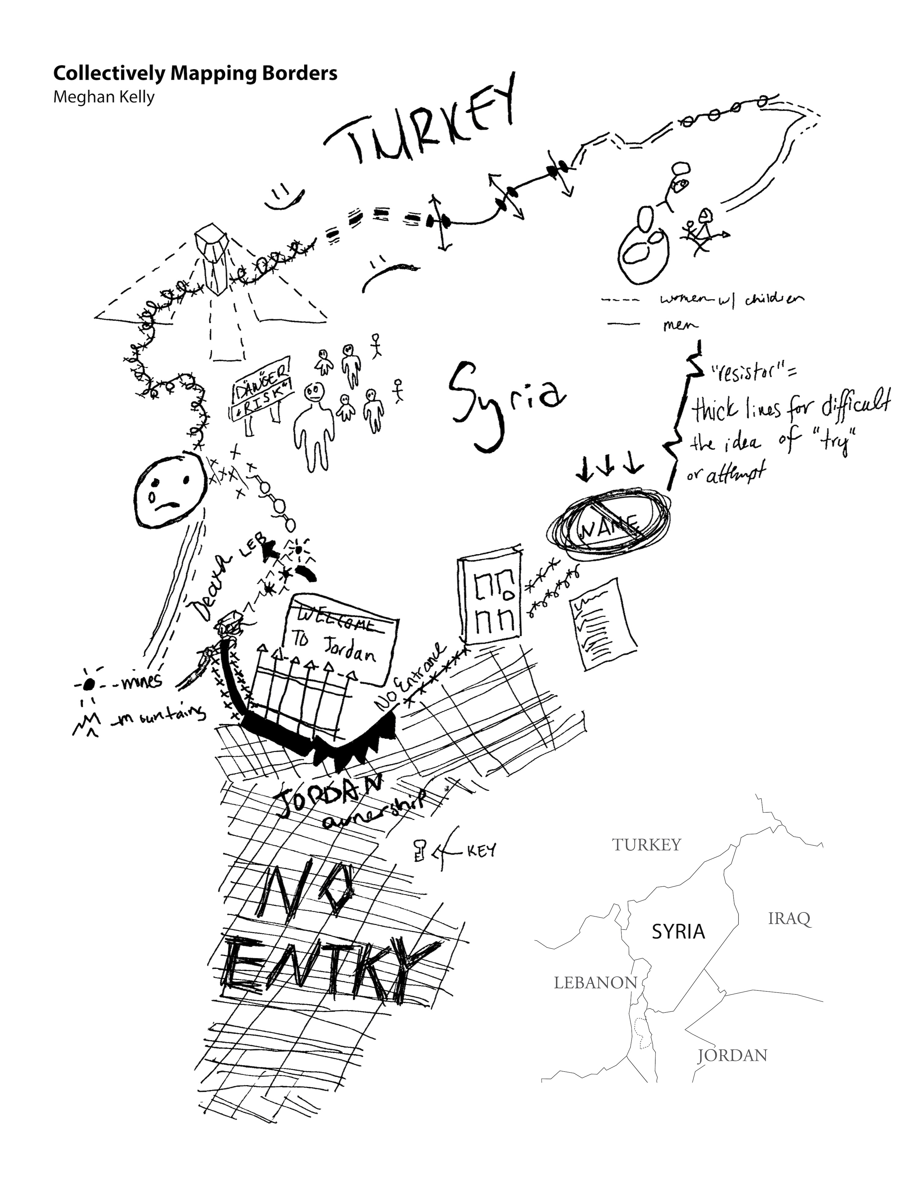 Meghan Kelly, Collectively Mapping Borders